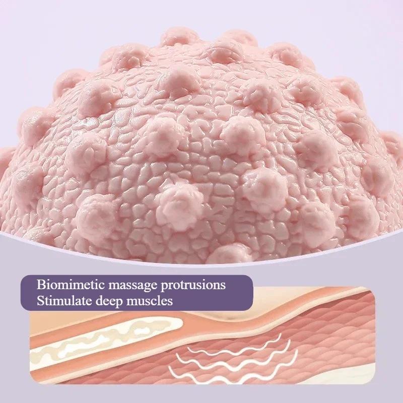 1PCS TPE Trigger Point Fascia Ball Massage Yoga Ball Muscle Relaxation Acupoint Roller Foot and Leg Massager NEW