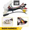 Car Stereo Radio Wiring Harness Cable Adapter Support JBL AMP for Toyota Corolla Highlander Prado Camry Vios Yaris Sienna RAV4