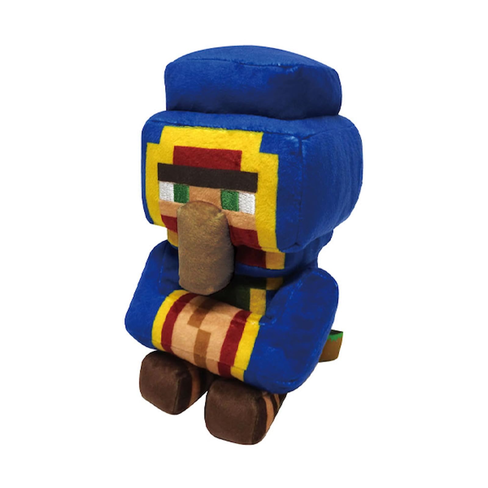 K Company Minecraft Collectible Plush Traveling x W14 x D15cm Doll, Trader, MCT-CNG11-GS, H25.3