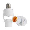 Motion Sensor Light Socket E27 Screw In Infrared Radar Sensor Smart Lamp Bulb Holder Adapter for Home Porch Garage Basement