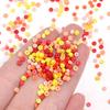 3mm Pink Orange Glass Seed Beads for Cross Stitch and DIY Jewelry Accessories