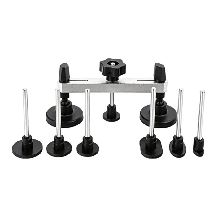 Manual Auto Body Dents Repair Hand Tool, Puller Bridge Set with Threaded Parts and PC Components for Basic Repair Tasks