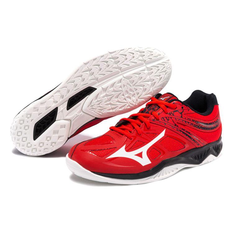 Mizuno Thunder Blade 2 Red Unisex Sneakers White Blue V1GA197063