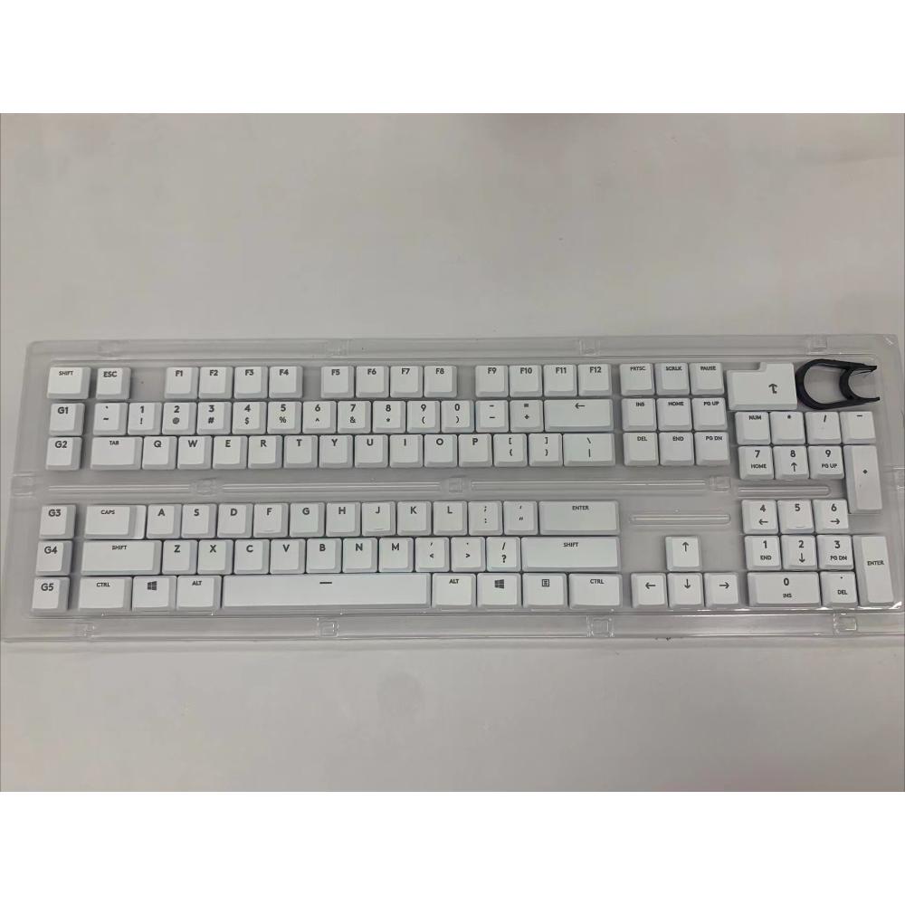 Logitech Keycaps for G915/G913/G913tkl/G813TKL Mechanical Keyboard Translucent 111 Keys US Version Includes ISO Keys