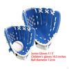 2 X Baseballhandschuhe mit Ball Ausrüstung, Sport Handfänger, Infield Pitcher Handschuhe,