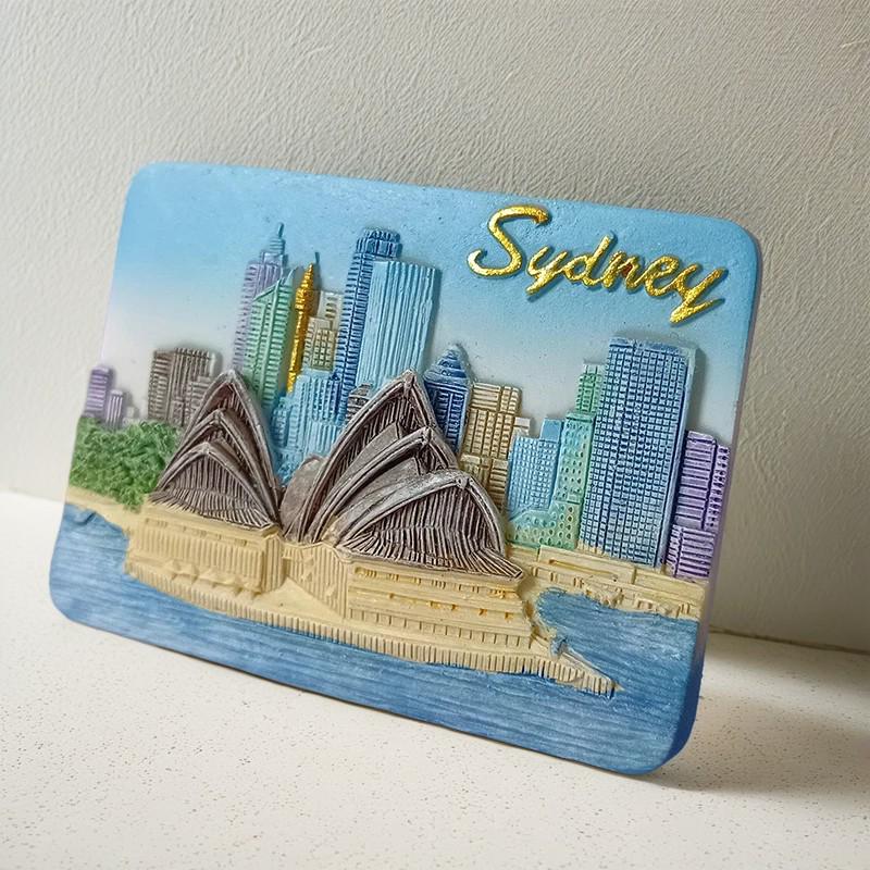 Australia & New Zealand 3D Fridge Magnet Souvenir