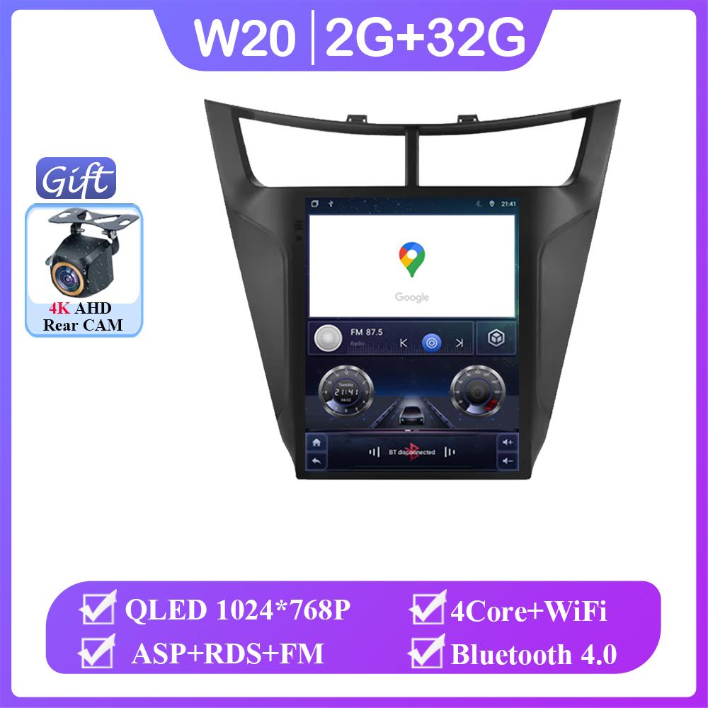 

Android 14 автомобильный радиоприемник 9,7 дюйма для Chevrolet Aveo Sail 2015 - 2019 Carplay навигация GPS мультимедийный плеер без 2din 4G WIFI блок
