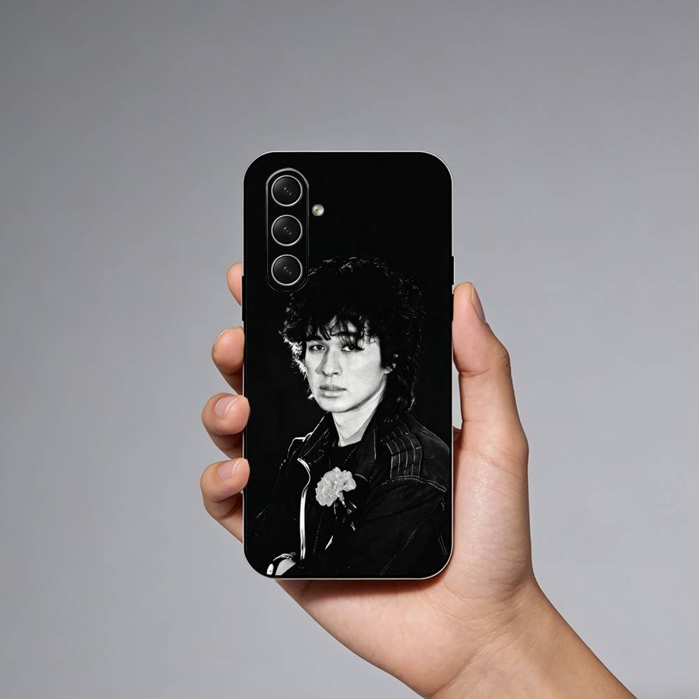 Russia Rock Band Viktor Tsoi Kino Phone Case For Samsung Galaxy A73,A21s,A22,A31,A52,A53,A71,A41Soft Black Shell