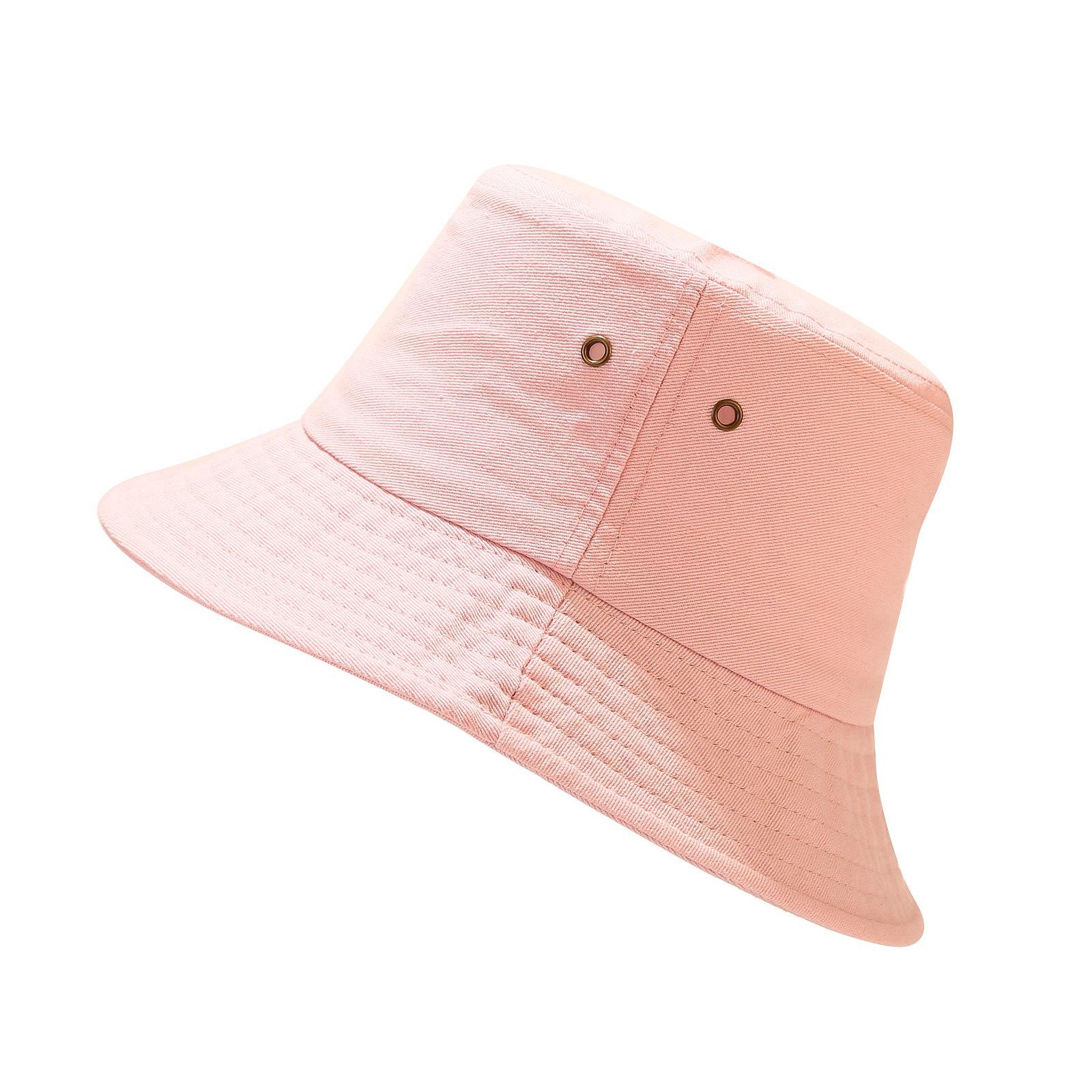 Chapeau seau vert fluorescent quatre saisons bonbon personnalisé mode street dance chapeau de pêcheur pour femmes et hommes (as the picture,55-58CM)