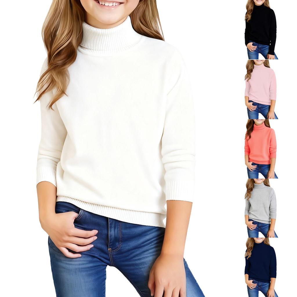Children's Fashion Casual Cardigan Knitted Long Sleeve  Top