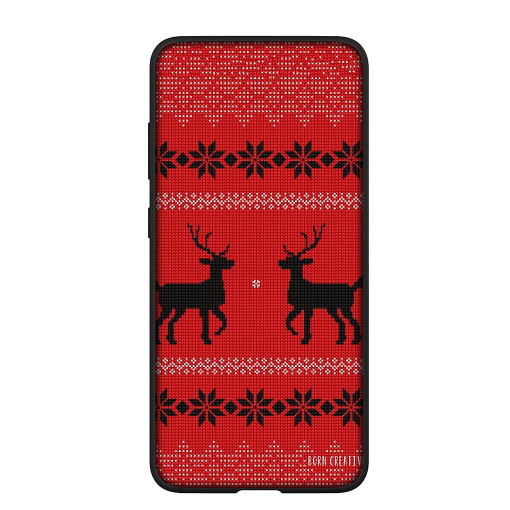 Case for iPhone 17 16 15 Xiaomi Poco F8 F7 X7 X6 M8 C85 C75 C71 Redmi Note 14 13 12 11 Pro Max A3 A4 14C 13C 15C Deer Decoration Christmas Tree Cover