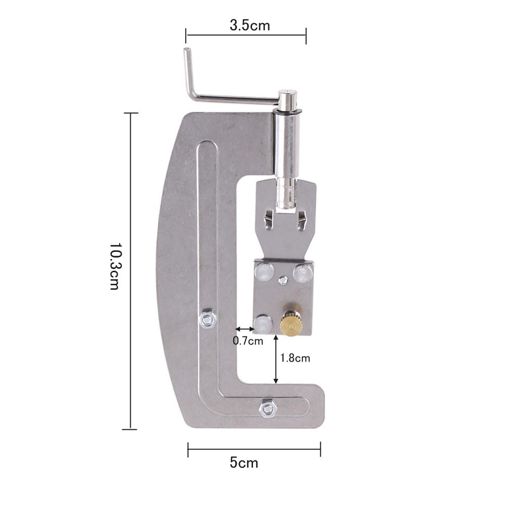 Dispositivo de amarração manual Dispositivo de amarração de anzol 2 peças Anzol de pesca de aço inoxidável Ferramenta de amarração de nó Portátil Resistente à ferrugem Leve Anzol de peixe