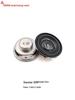 High Power 4 Ohm 3W & 5W Full Range Mini Speaker Horn (Sizes: 31/36/40/45/50/4040/5252)