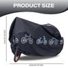 Heavy Duty Waterproof Bike Cover 200x100cm Dustproof Sun Protection Outdoor Bicycle Tent Thick Cartoon Design Mountain Bike Storage Cover