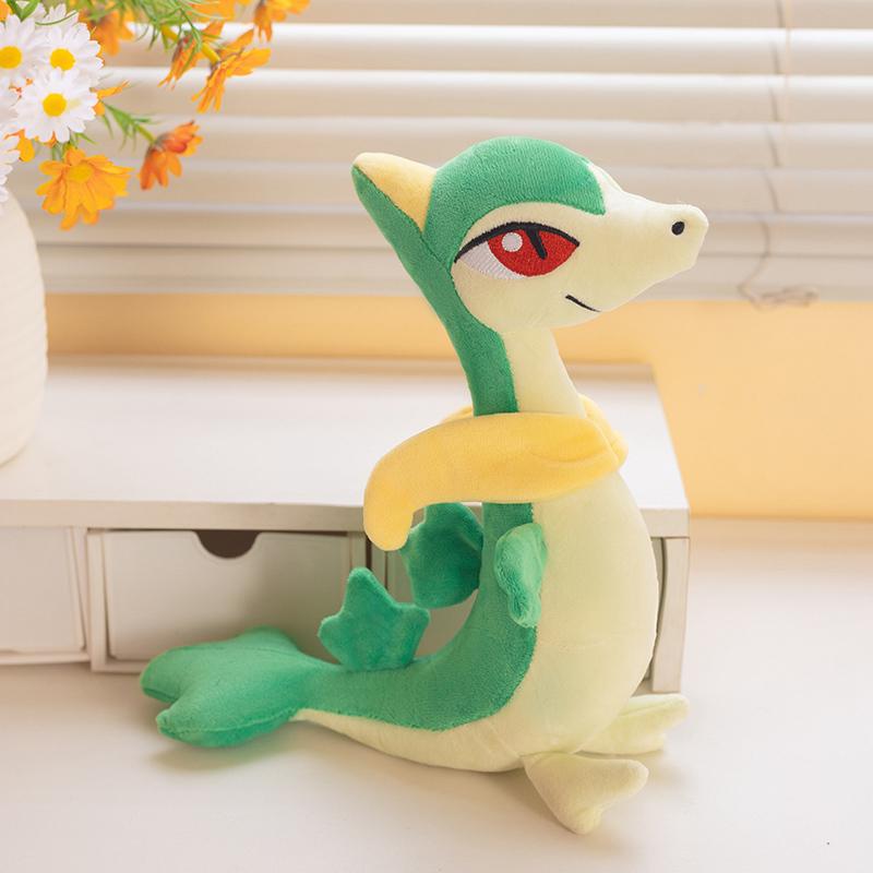Pokemon Servine Plush Toy Anime Peluche Toy Fluffy Stuffed Animal Doll Pikachu Pokemon Snake Plushie Doll Hobbies Exquisite Gift New yfx