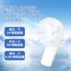 GINTRON Handy Fan with Parasol Portable High Quiet Airflow Fast Mini Convenient for Clip, Attachment, Fan, Airflow, Operation, Ultra-lightweight 118g,