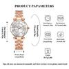 Luxury Women's Watches Waterproof Alloy Strap Ladies Wristwatch Fashion Elegant Quartz Woman Watch Reloj