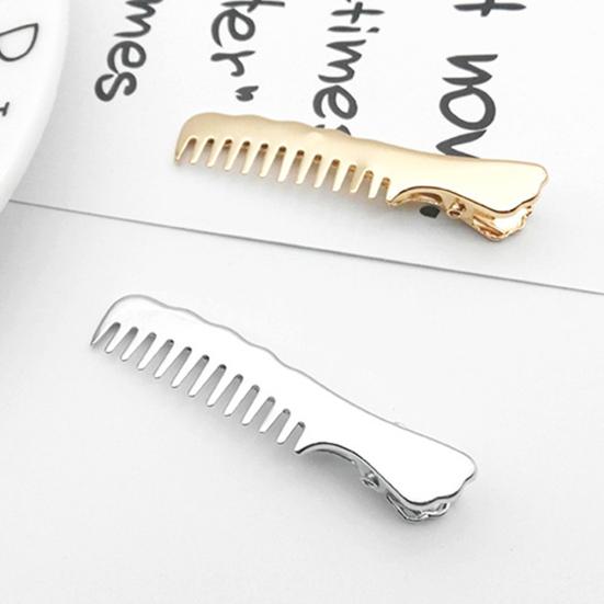 Lovely Comb Style Metal Hairpin Hair Side Clip Women Girls Headwear Accessories