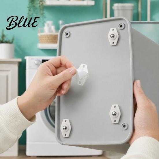 360 Degrees Swivel Roller 4/20Pcs Self Adhesive Caster Wheels Sticky Appliance Rollers Furniture Gliding Wheels Casters for Kitchen Appliance Trash