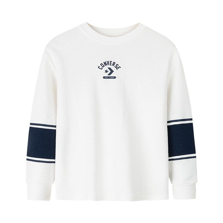 Converse T Shirt Classical Style White Teenagers CV2512418GS-001 M