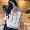 Girls with High Value Color-blocking Backpacks for Middle School Students Junior High School Students Primary School Students Backpacks