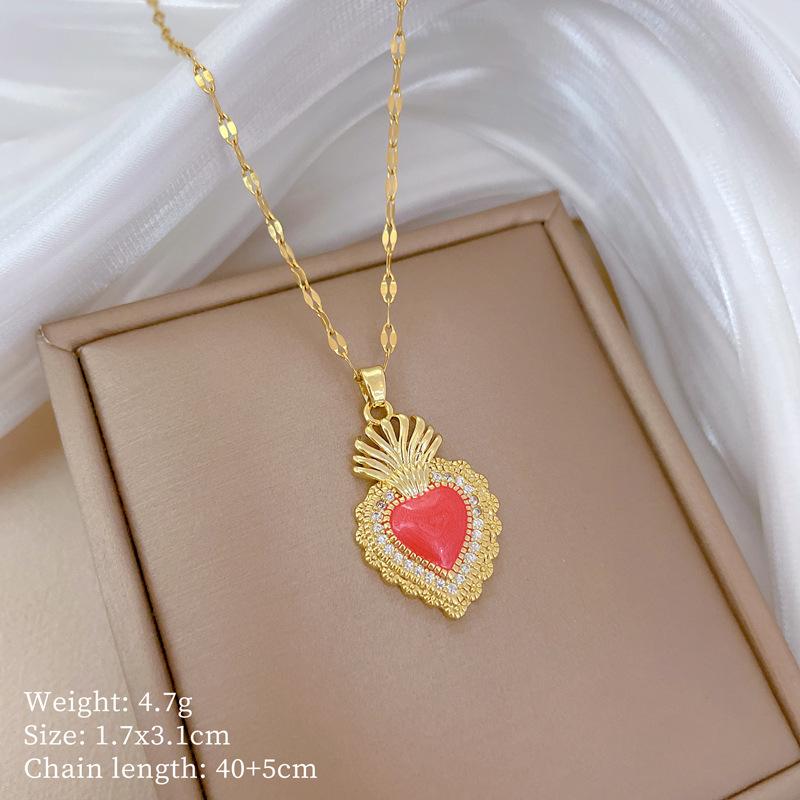 Planet Starry Sky Full Of Diamonds, Slightly Inlaid Design Temperament Shining Necklace Female, Simple Pendant