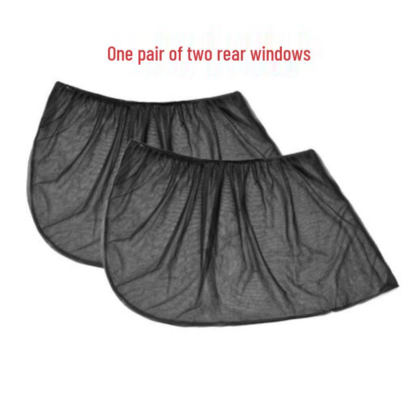 Multi-Functional Car Window Sunshade & Anti-Mosquito Mesh Ventilation Screen