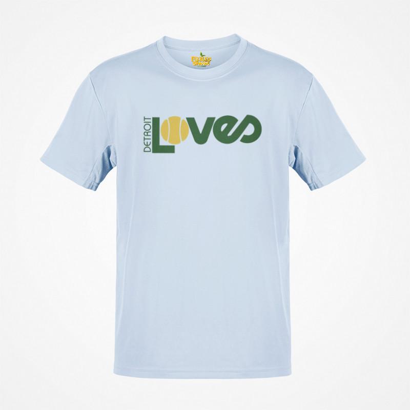 Detroit Loves Michigan World Team Tennis 1974 T-shirt S разноцветный