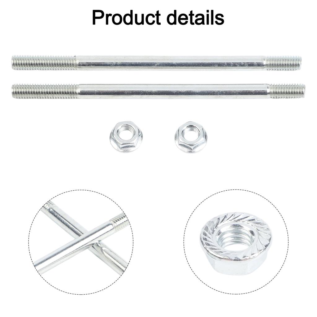 13PS Stehbolzen Satz 2 Stück Bolzen Stehbolzen Vergaser Carb Motor Motor