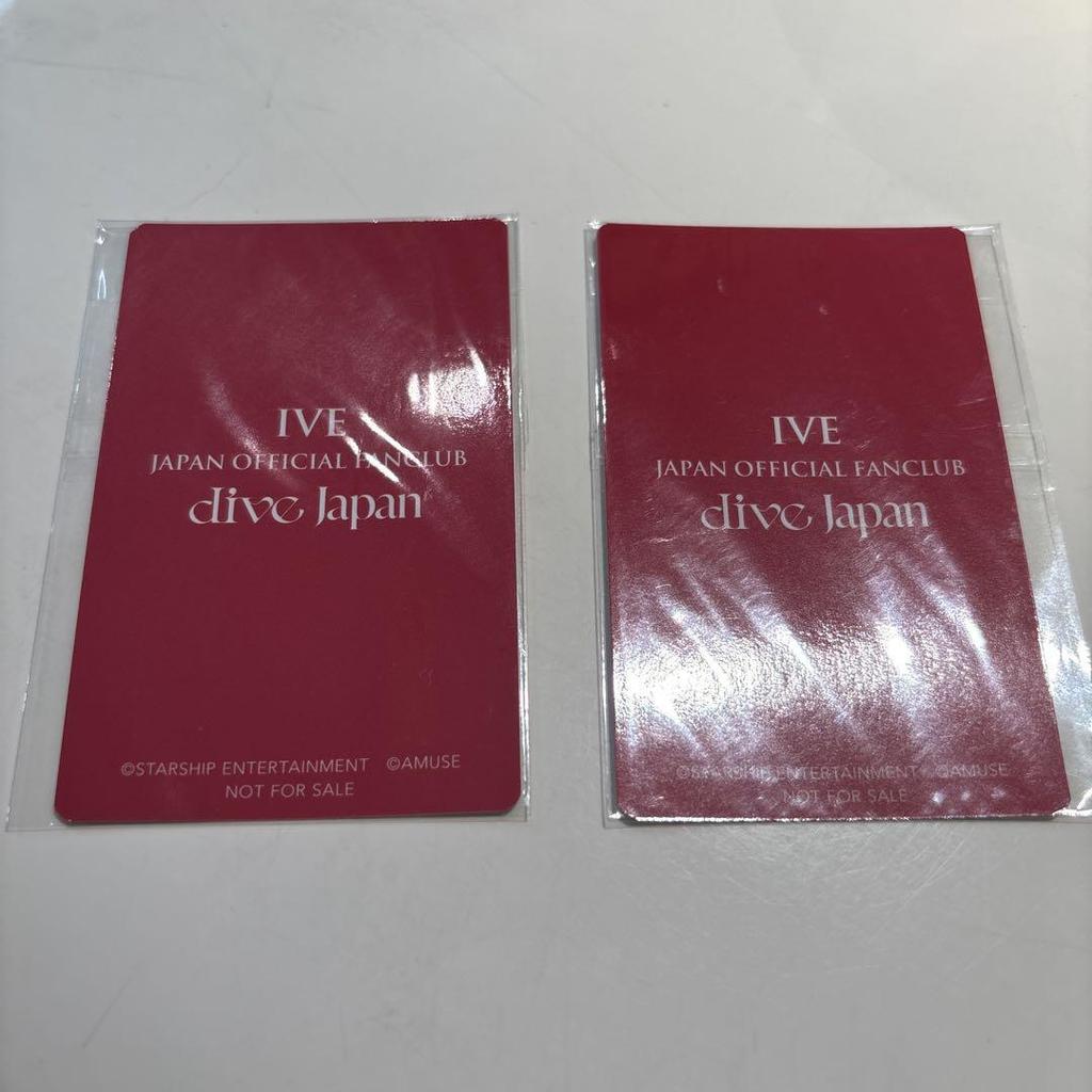 [USED] IVE Liz Fan Club Renewal Benefits