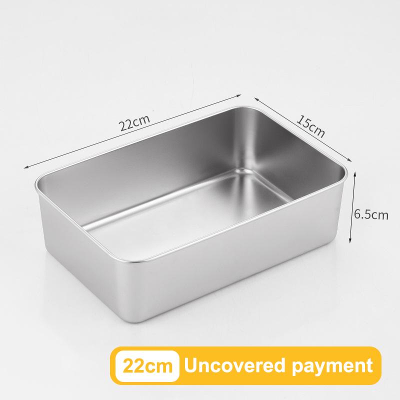 6 Sizes Stainless Steel Cheesecake Pan Baking Mould Tiramisu Muffin Pan Rectangle Cake Pan For Birthday Cakes Bread Chiffon