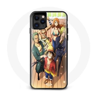 Maniacase Case for Iphone 12 Pro Max One Piece Luffy Poster Crews Manga Anime