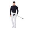 TaylorMade Tour TM Brushed Long Sleeve Polo, Black, Size M, Men's, 2024FW UN332