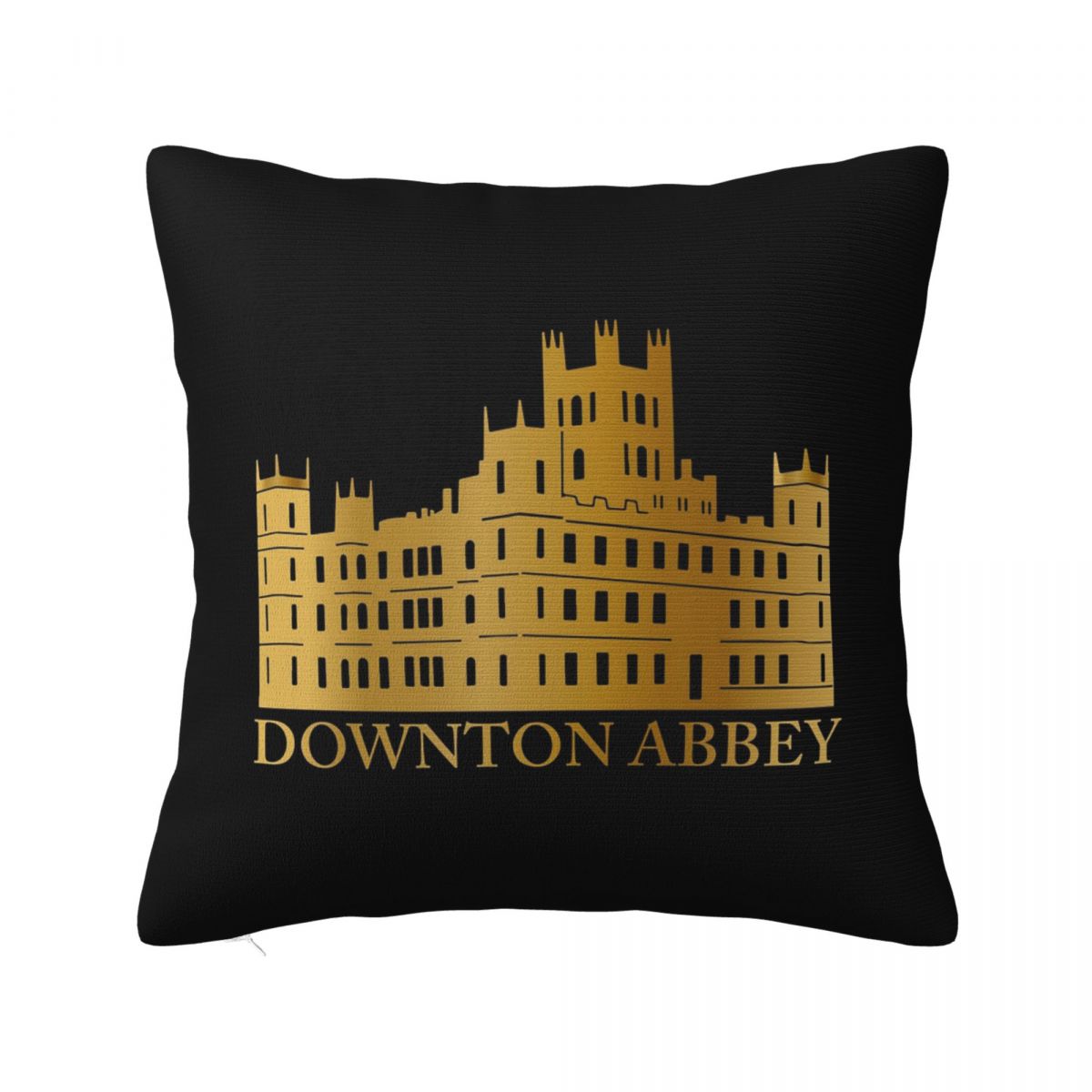 I Was Meant To Live At Downton Abbey Square Pillowcase Cushion Cover Pillow Case Throw Pillow Cover for Home Sofa Living Room 12x12Inch