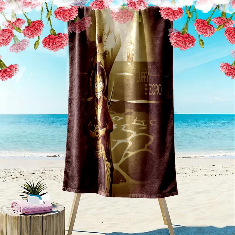 Adventure Chaos Unleashed beach towel soft Portable for travel seaside swim quickdrying swim towel beach Outdoor picnic beach mat Comfort