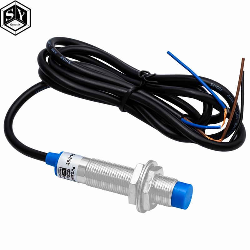 1pcs LJ12A3-4-Z/BX & LJ12A3-4-Z/BY Inductive Proximity Sensor: NPN Output, DC 6-36V – Compatible for Arduino