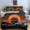 Haunting ship silhouette. Bedding Duvet cover sets Duvet covers Pillowcases gifts (1 * Duvet Cover 2 * Pillowcases, without duvet insert)