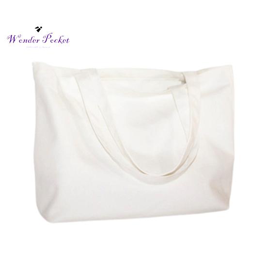 Durable Shopping Bag Simple Style Colorfast Grocery Bag