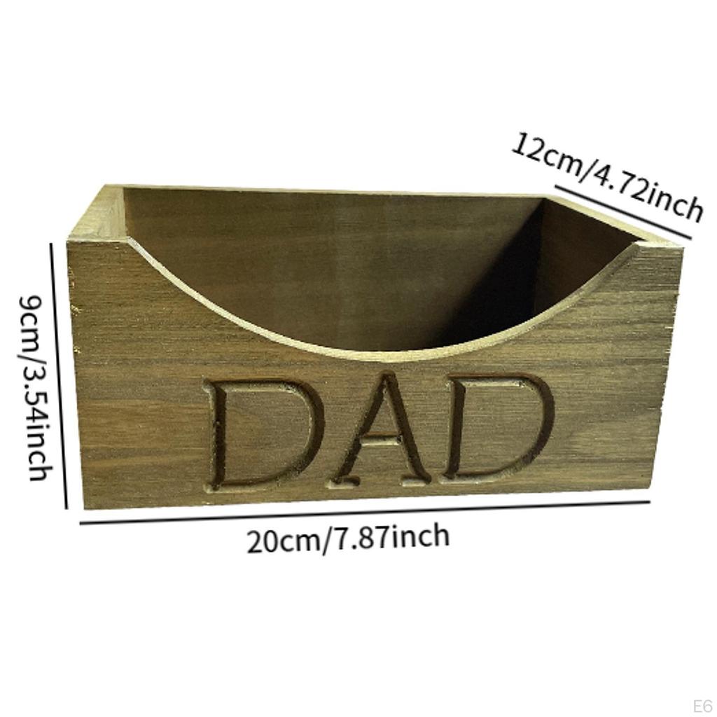 Dad Hat Holder Box Baseball Cap Organizer Decor from Boys Storage Fathers Day Gift for Daddy