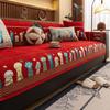 High-grade Chenille Sofa Cushion Four Seasons Universal Non-slip Straight Type Sofa Cover Straight Row Sofa Towel