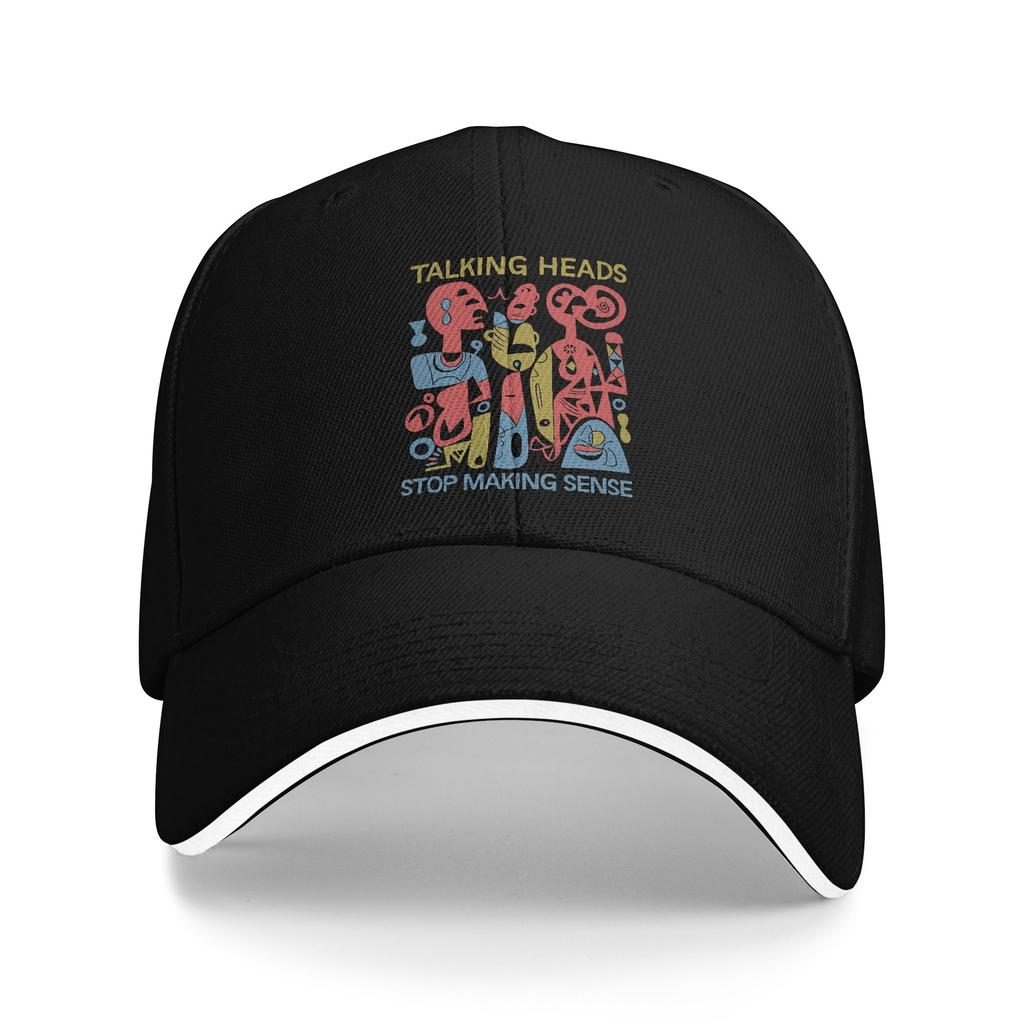 Talking Heads  Casual Baseball Cap  Outdoor Sport Hip Hop Hats Summer Sun Men Women Design Baseball Caps