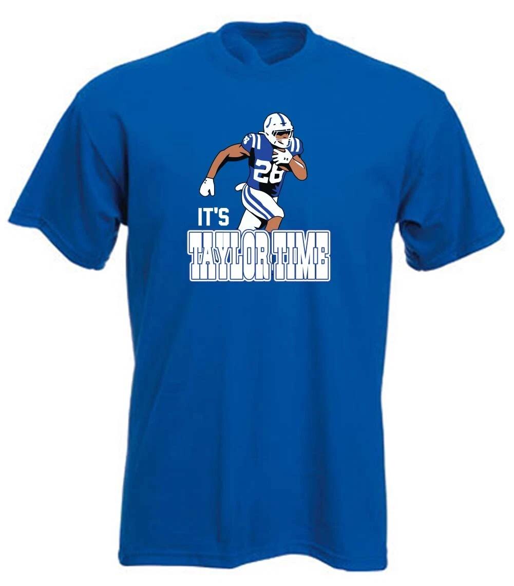 Jonathan Taylor Indianapolis Indy Colts JT Time Long Short Sleeve T-Shirt M