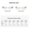 Lesebriller Anti Blue Rays Presbyopia Goggles Dame Vintage Rimless Eyewear