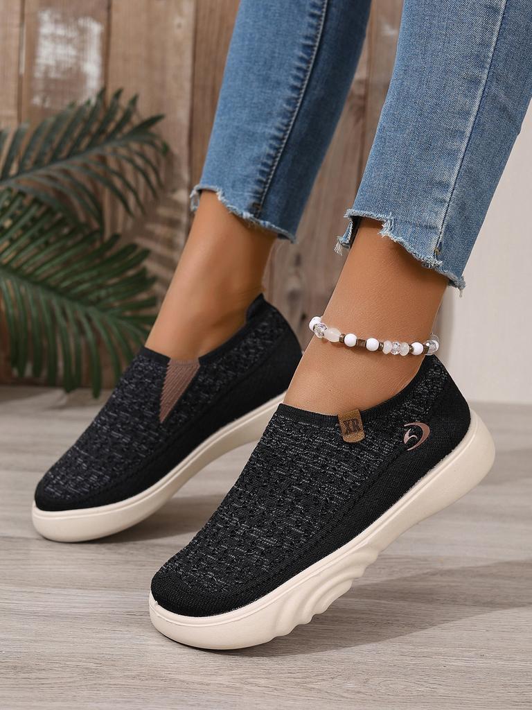 Women'S Fashionable And Lightweight Casual Sports Shoes, New Breathable Soft Soled Walking Flat Shoes, Outdoor Travel Boat Shoes