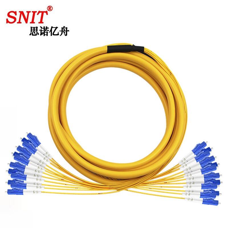 SNIT 12-Core Breakout Single-Mode Fiber Patch Cord