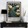 William Morris Klassisches Kunstwerk Kew Gardens London Floral Natur Landschaft Poster Leinwandmalerei Wandbilder Heimdekor