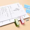 Stapler Transparent Labor-saving Flexible with Staples Book Order Plastic Mini Size Binder Desktop Stapler School Supplies