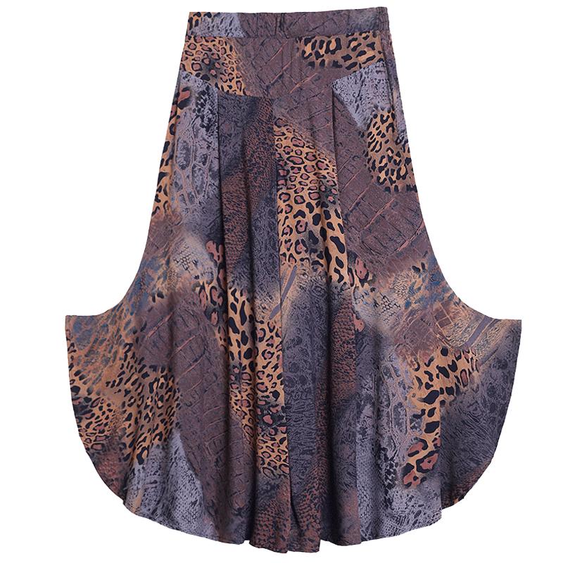 Summer Plus Size Wide Leg Pants Women Loose Bohemian Summer High Waist Trousers Women Bottoms XL-5XL