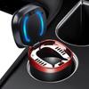 Car Ashtray Portable Mini Car Trash Can Ashtray with LED Blue Light  Long Lasting Heat Resistant Smokeless AshTray Car