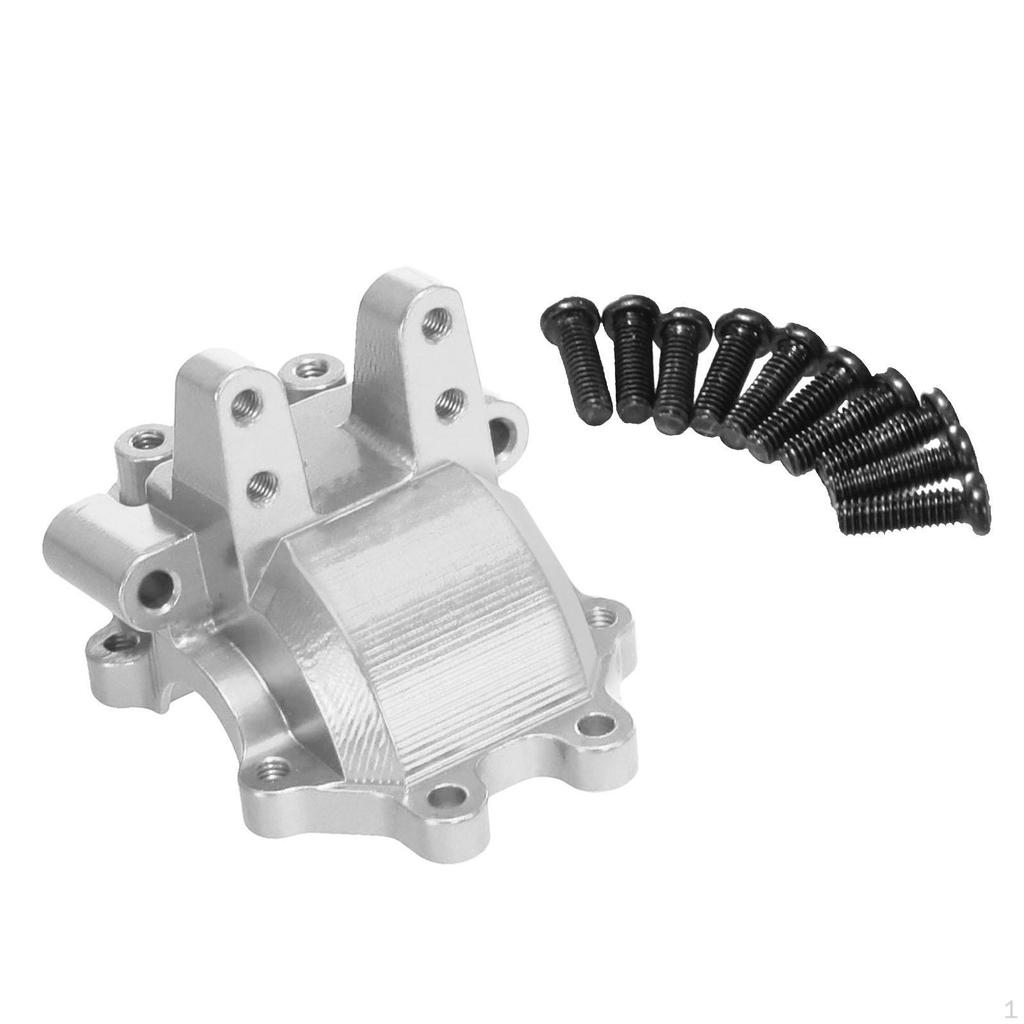 Aluminum Alloy Front Gear Box Cover Gearbox Transmission Case Diff for 1:14 H14BM 14210